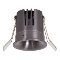 LED Einbaustrahler Schwarz-Chrom 2700-4000K Ø6 cm...
