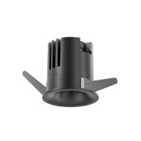 LED Einbaustrahler Schwarz-Chrom 2700-4000K Ø6 cm...