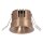 LED Einbauleuchte Champagner CCT 2700-4000K Ø8 cm rund