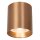 LED Deckenstrahler Champagner 2700-4000K H:9 cm rund
