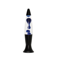 Lampe à Lave Rétro Bleu Noir 40cm G9...