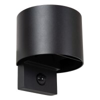 LED Wandlampe Sensor Up Down 2700-4000K IP65 B:13,6 cm