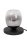 LED Tischleuchte Metall Rauchglas 3000K Ø15 cm rund