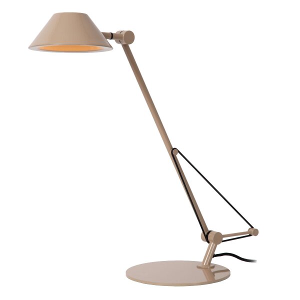 LED Tischleuchte verstellbar Taupe 3000K 46,5 cm 400 lm