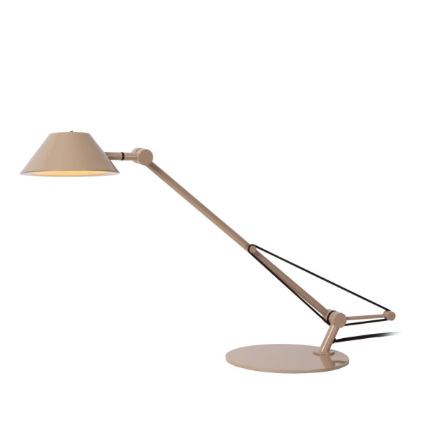 LED Tischleuchte verstellbar Taupe 3000K 46,5 cm 400 lm