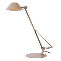 LED Tischleuchte verstellbar Taupe 3000K 46,5 cm 400 lm