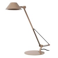 LED Tischleuchte verstellbar Taupe 3000K 46,5 cm 400 lm