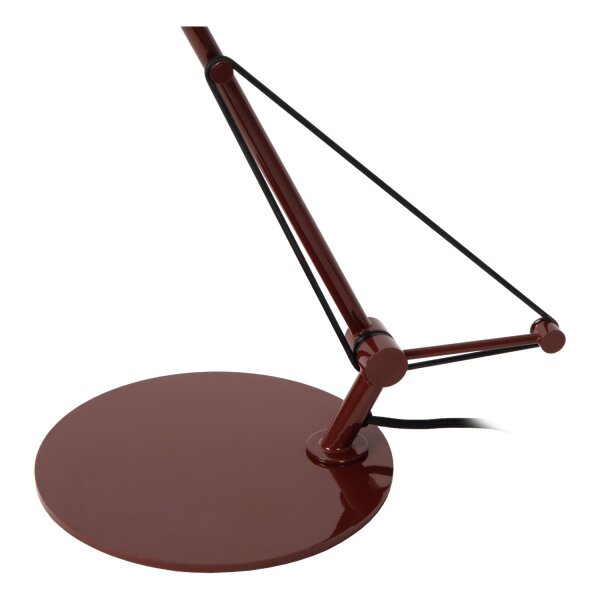 LED Tischlampe flexibel Bordeaux 3000K 46,5 cm