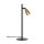Tischlampe flexibel Schwarz Champagner GU10 H:46 cm