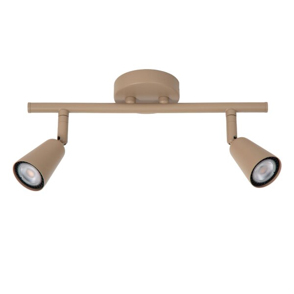 Deckenspot schwenkbar verstellbar Taupe GU10 H:14 cm