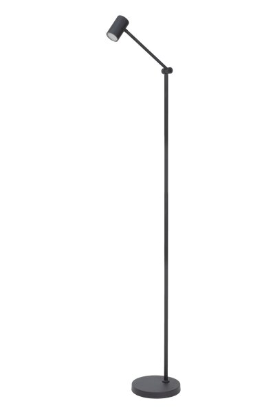 LED Stehlampe Akku Touchdimmer Schwarz USB 2700K 138 cm
