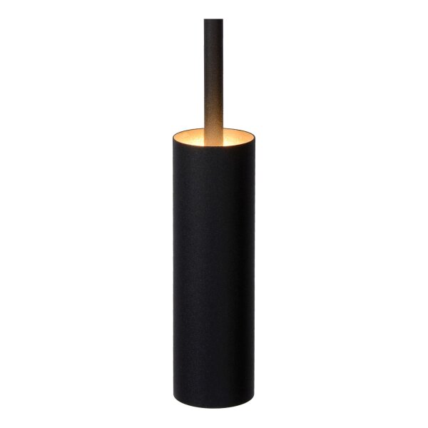 LED Pendelleuchte Alu Schwarz 2700K B:26 cm rund