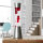 Lampe à lave ronde rouge 39cm de haut Lumière dambiance SANDRO
