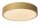 LED Deckenlampe dimmbar blendarm Messing 2700K Ø30 cm