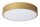 LED Deckenlampe dimmbar blendarm Messing 2700K Ø30 cm