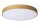 LED Deckenlampe dimmbar blendarm Messing 2700K Ø49,5 cm