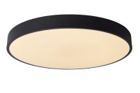 LED Deckenleuchte dimmbar Schwarz 2700K &Oslash;49,5 cm