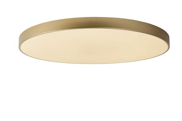 LED Deckenleuchte dimmbar blendarm Messing 2700K Ø80 cm