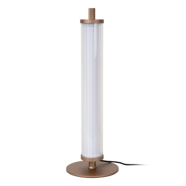 LED Tischleuchte dimmbar Glas Champagner CCT 2200-3000K