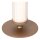 LED Tischleuchte dimmbar Glas Champagner CCT 2200-3000K