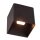LED Wandleuchte Akku Sensor Up Down Schwarz 2700K IP54