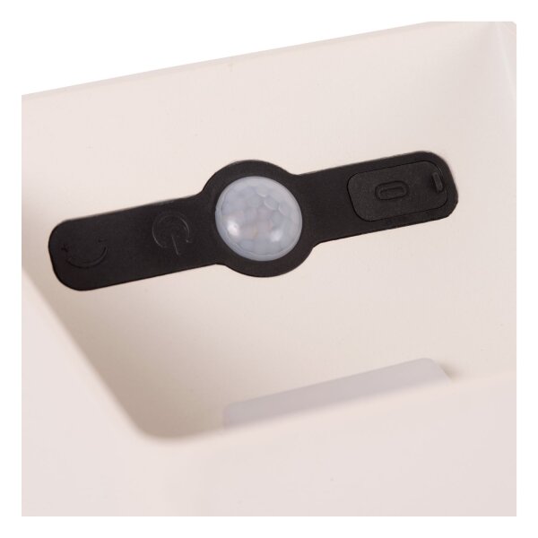 LED Außenwandlampe Akku Sensor Up Down Weiß 2700K IP54