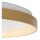 LED Deckenlampe Messing Ring 2700K Ø48 cm 3332 lm