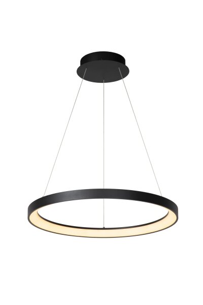 LED Kronleuchter verstellbar Schwarz 2700K Ø58 cm