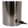 Tischlampe Akku dimmbar Touch Schwarz-Chrom USB-C E27