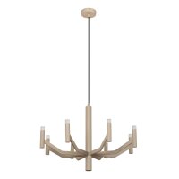 Kronleuchter verstellbar Taupe 8-flammig G9 GU10...