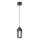 LED Pendelleuchte außen Alu Rostbraun 2700K IP54