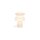 Tischlampe Metall Beige Retro E27 H:25,5 cm modern