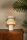 Tischlampe Metall Beige Retro E27 H:25,5 cm modern
