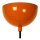 Pendelleuchte indirekt Metall Orange E27 Ø40 cm