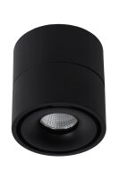 LED Deckenlampe schwenkbar Schwarz 2700K Ø7,8 cm