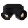 LED Deckenlampe schwenkbar Alu Schwarz 2700K H:8,2 cm
