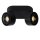 LED Deckenlampe schwenkbar Alu Schwarz 2700K H:8,2 cm
