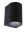 Außenwandleuchte Aluminium Schwarz GU10 IP44 H:10 cm
