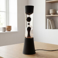 Lampe à Lave Noir Violet Foncé SANDRO 39 cm...