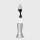 Elégante lampe à lave noire 40cm G9 Retro ROXY