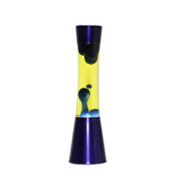 Lampe à lave "Ringo" en jaune-bleu