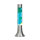 Lampe à Lave Design Bleu Cire Blanc 38cm de haut YVONNE