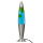 Lampe à lave fraîche Bleu Jaune Design rétro JENNY
