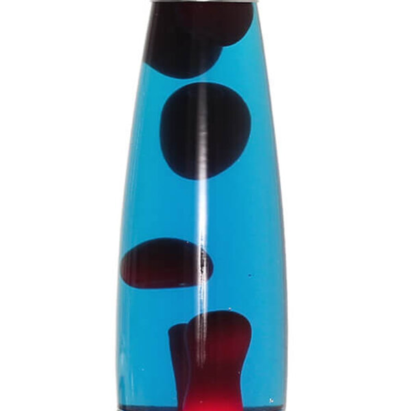 Lampe à Lave Rétro Bleu Rouge 40cm G9 ludique ANGELINA