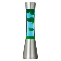 Lampe à lave colorée Bleu Vert avec...