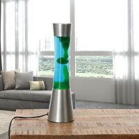 Lampe à lave colorée Bleu Vert avec...