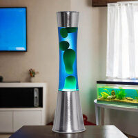 Lampe à Lave Rétro Bleu Vert 39cm dambiance...