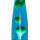 Lampe à Lave Bleu Vert 40cm G9 Rétro ANGELINA