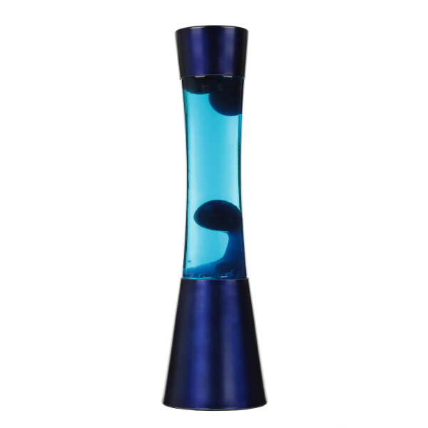 Lavalampe Blau 39,5 cm G9 Retro RINGO