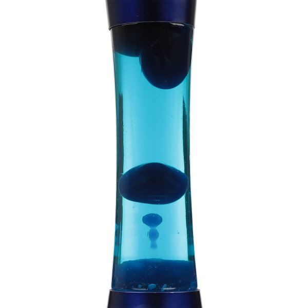 Lavalampe Blau 39,5 cm G9 Retro RINGO